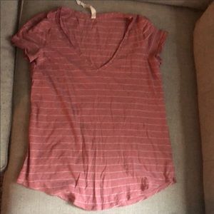 Two Lululemon striped size 6 shirts. GUC